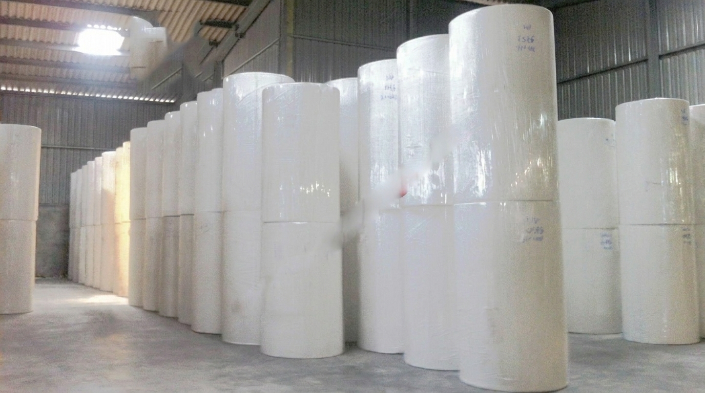 Kho giấy cuộn thành phẩm Thuận Hải